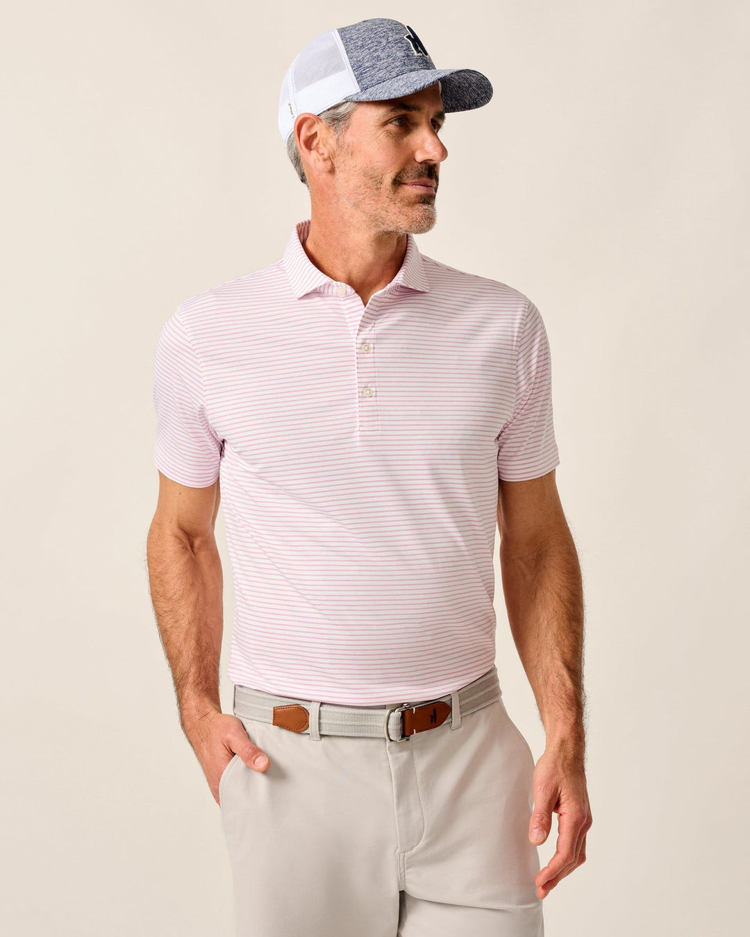 performance-jersey-polo-michael-stripe - Model