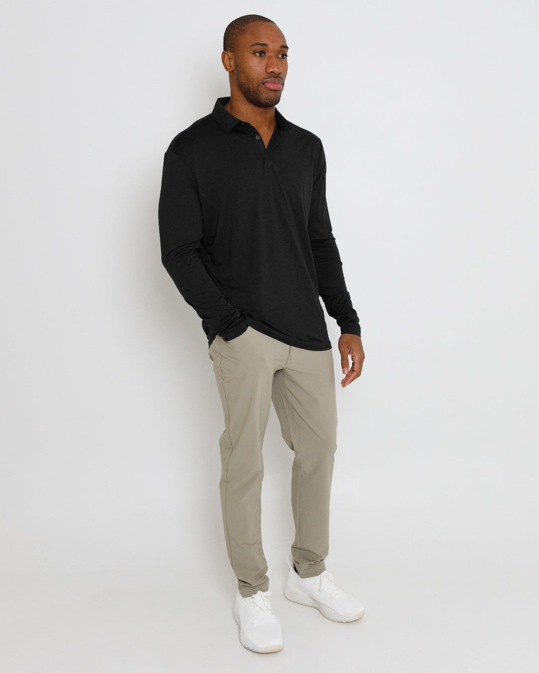 gamer-long-sleeve-polo-black-heatherModel