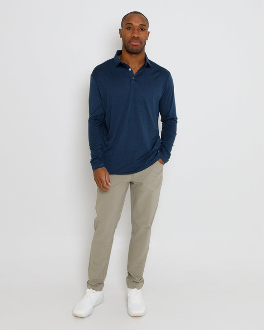 gamer-long-sleeve-polo-navy-heatherModel