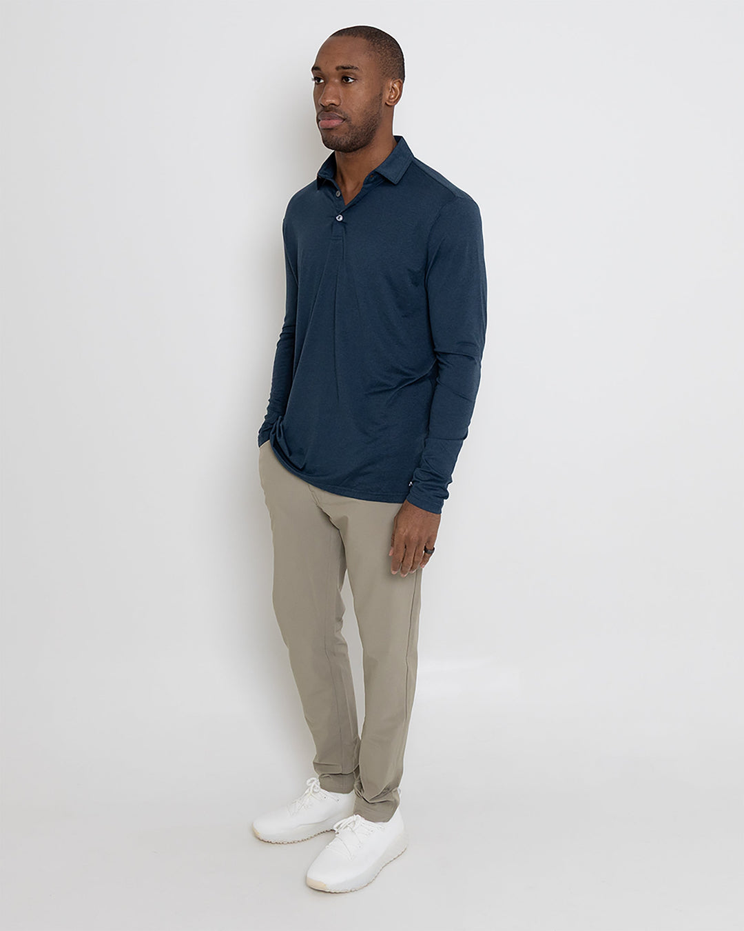 gamer-long-sleeve-polo-navy-heatherModel